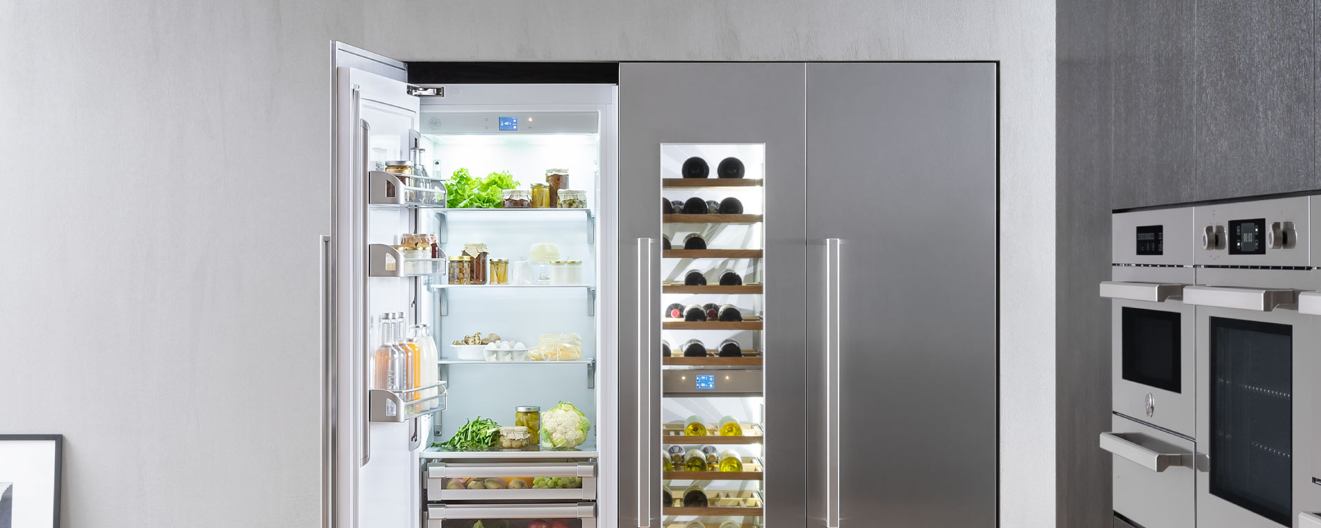 ΚΑΤΑΨΥΚΤΗΣ BERTAZZONI FRZ605UBRXTT/24PMH | ΗΜΙ-ΕΝΤΟΙΧΙΖΟΜΕΝΗ ΣΤΗΛΗ ΚΑΤΑΨΥΞΗΣ | LUXURY SLOT-IN 5